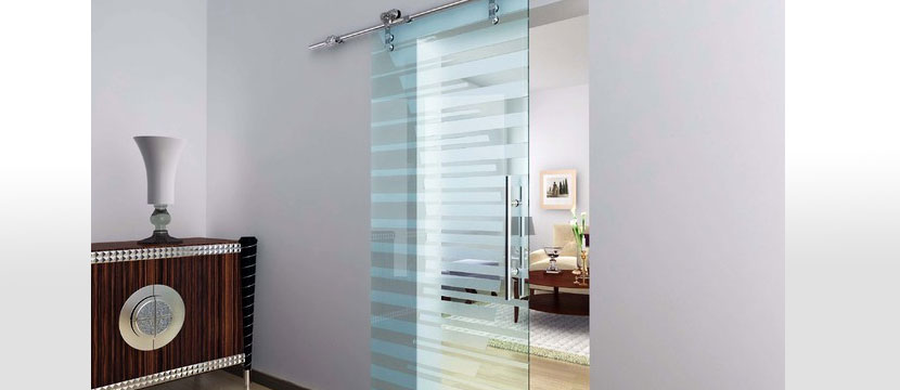 Glass interior doors