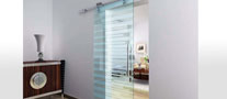 Glass interior doors